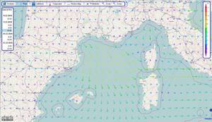 Wetterkarte Windkarte mit 3 Tage Vorhersage